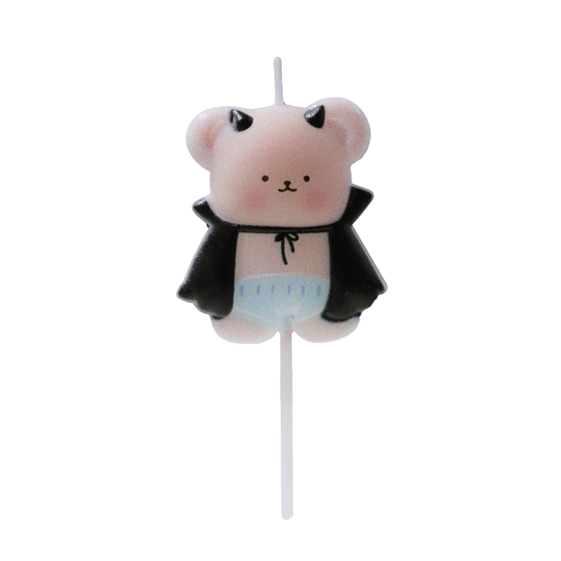 コウモリクマのハロウィンキャンドル